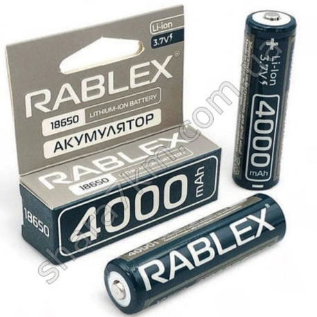 акумулятор 18650 RABLEX 4000 mAh 3.7V