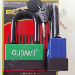 навісні замки GUSAMI 75ммL вологостійкі