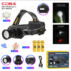 ліхтар налобний COBA CB-T701D