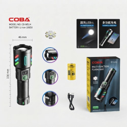 Акумуляторний ліхтар COBA CB-W514 1000лм 8год Li-ion 4000мАч IPX6
