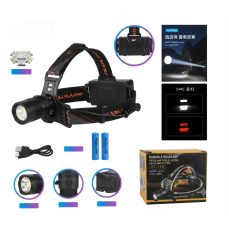 Налобний ліхтар FT-115 (Professional Headlamp System)