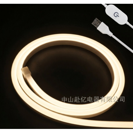 ​Світлодіодний LED неон (USB) з кнопкою керування