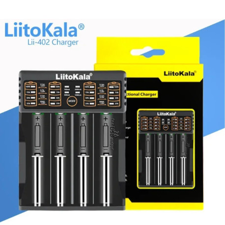 Зарядний пристрій Liitokala Lii-402