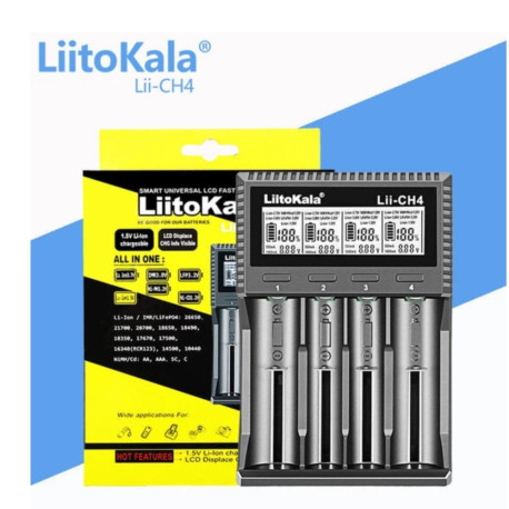 Зарядний пристрій LiitoKala Lii-CH4 5V 2A на 4 канали