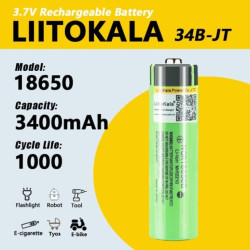 Акумулятор LiitoKala Lii-34B-JT 18650 3400mah