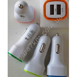 usb автомобільний зарядний пристрій 3