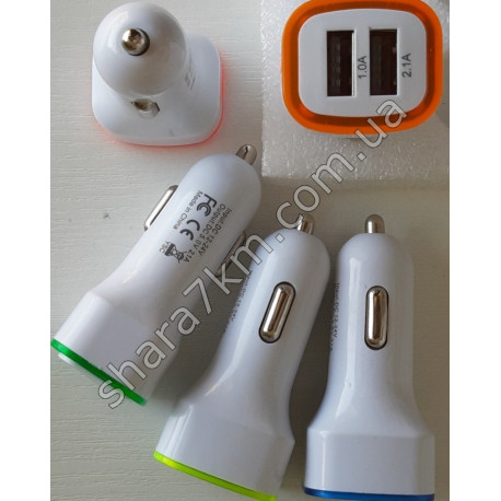 usb автомобільний зарядний пристрій 3